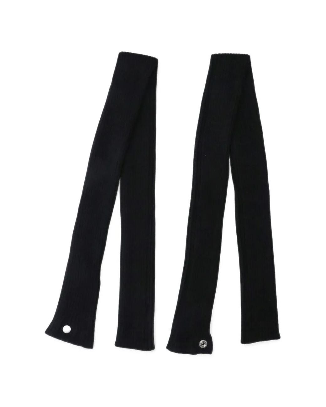 Rick Owens Black Cashmere Arm Warmer