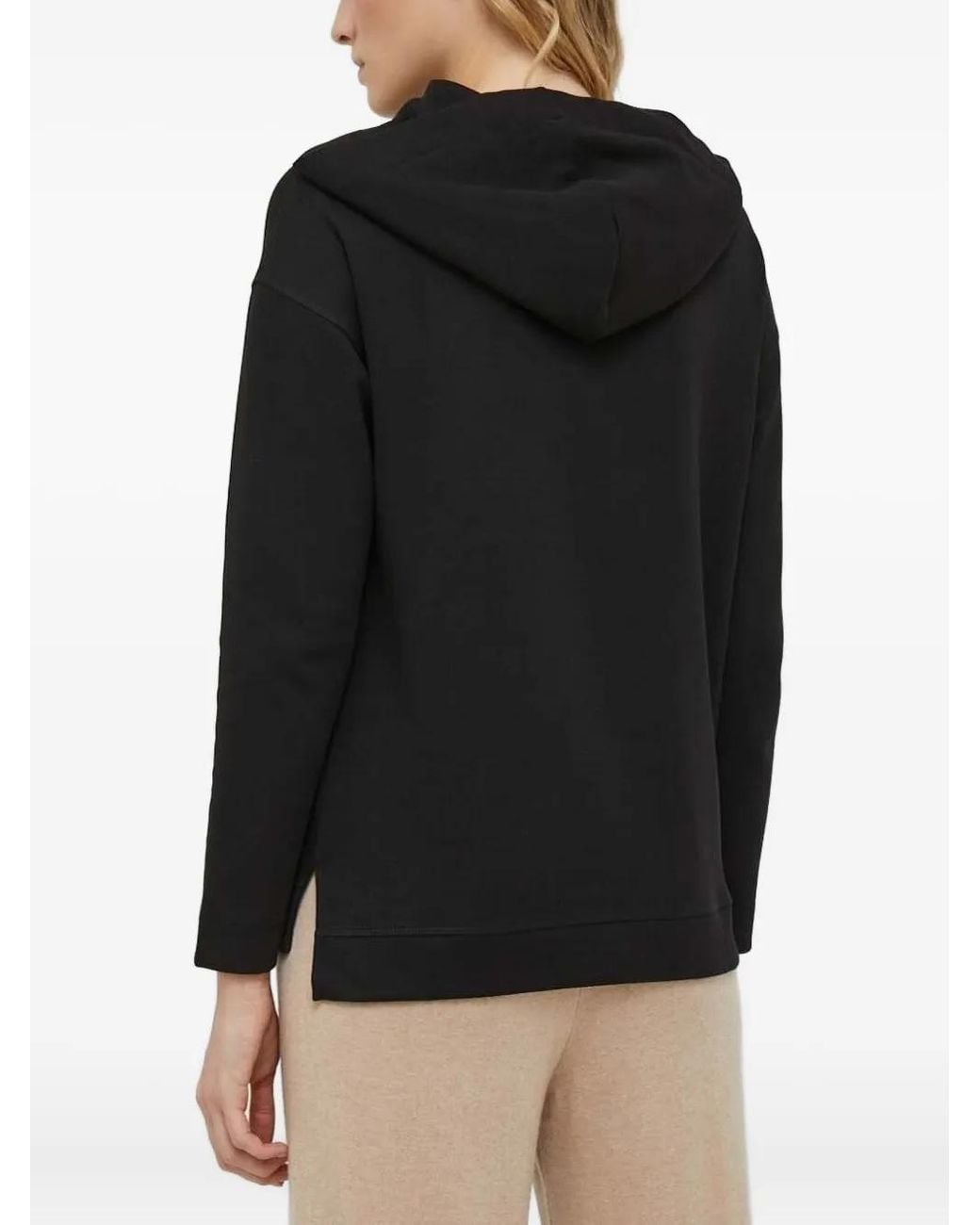 Joop! Black Side-Split Hooded Top