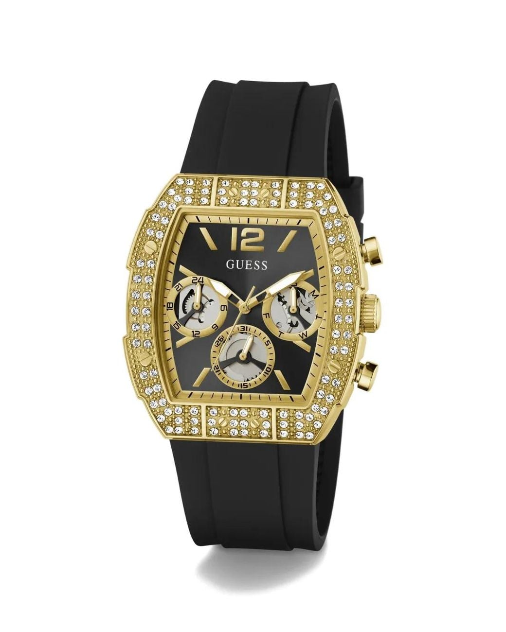 Guess Black Tone Analog Watch for men