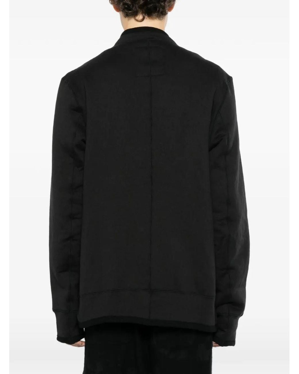 Nude:mm Black Boa Riders Zip-Up Jacket for men