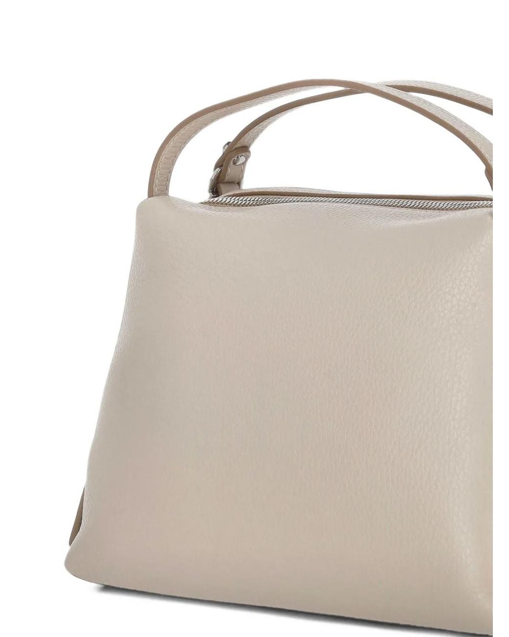 Gianni Chiarini Natural Medium Alifa Leather Tote Bag