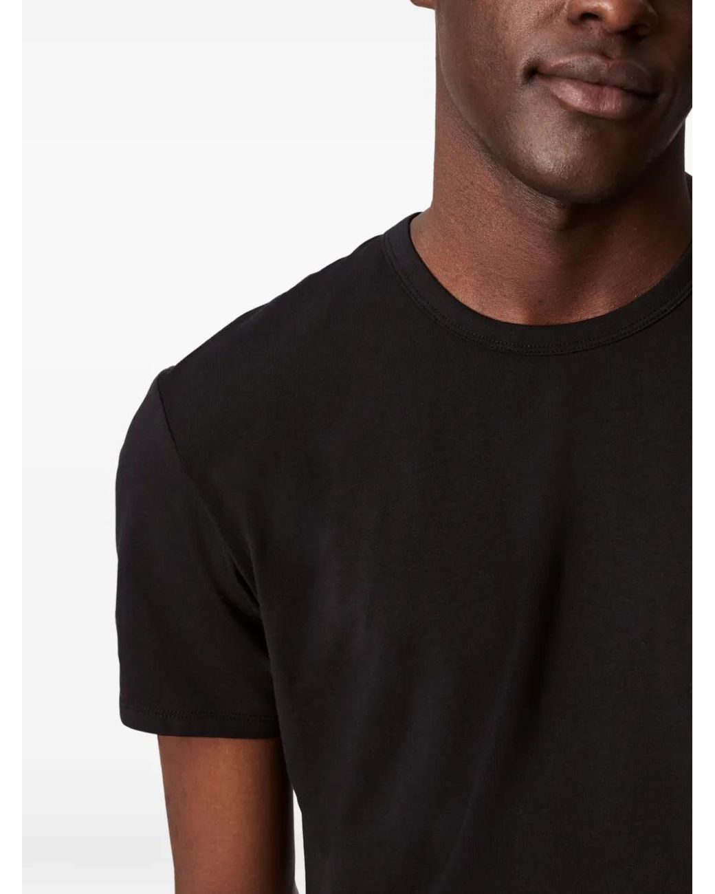 Calvin Klein Black Crew-Neck T-Shirt (Set Of Three) for men