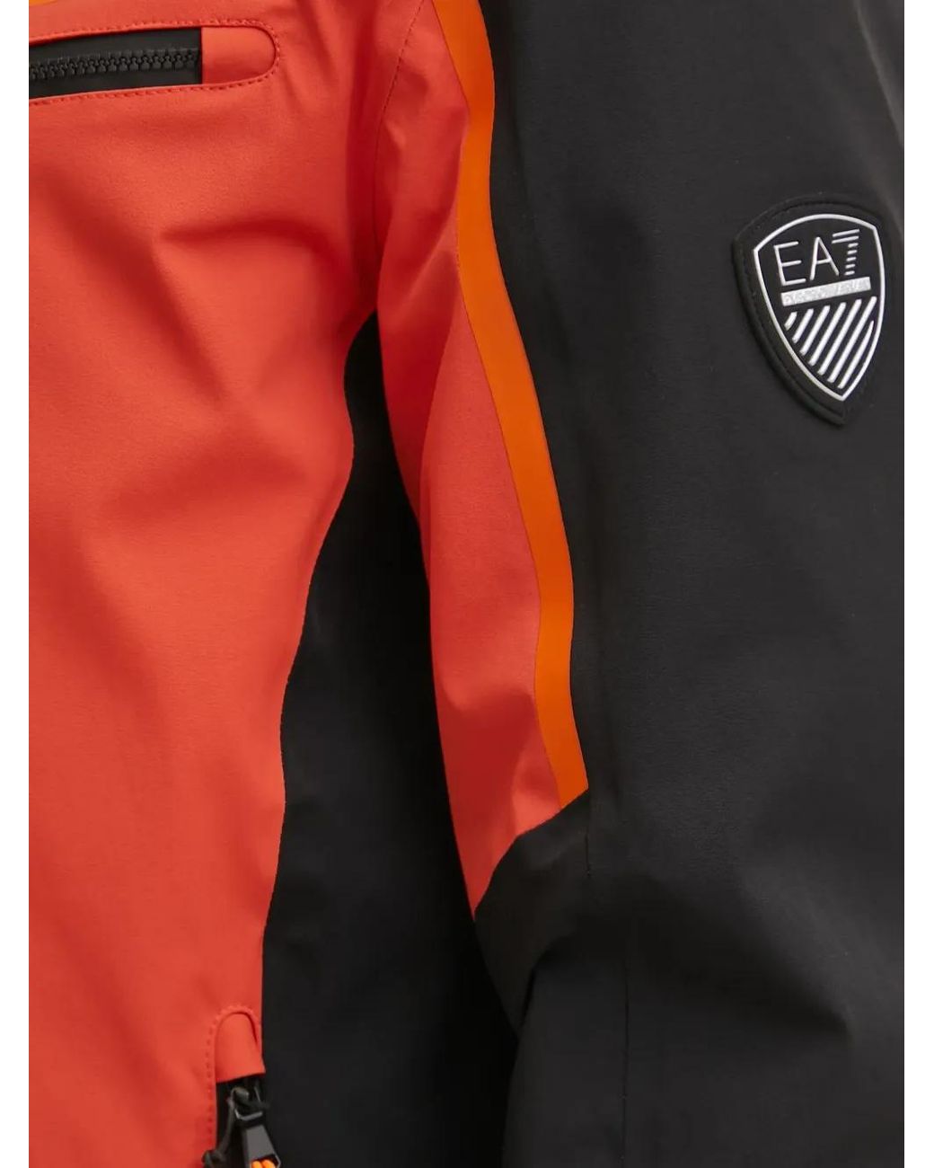 EA7 Red Veste De Ski À Logo Imprimé for men