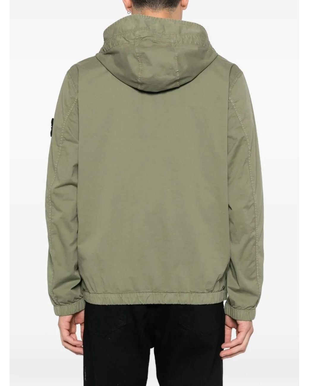 Stone Island Green 4100077 Stretch Organic Cotton Twill for men