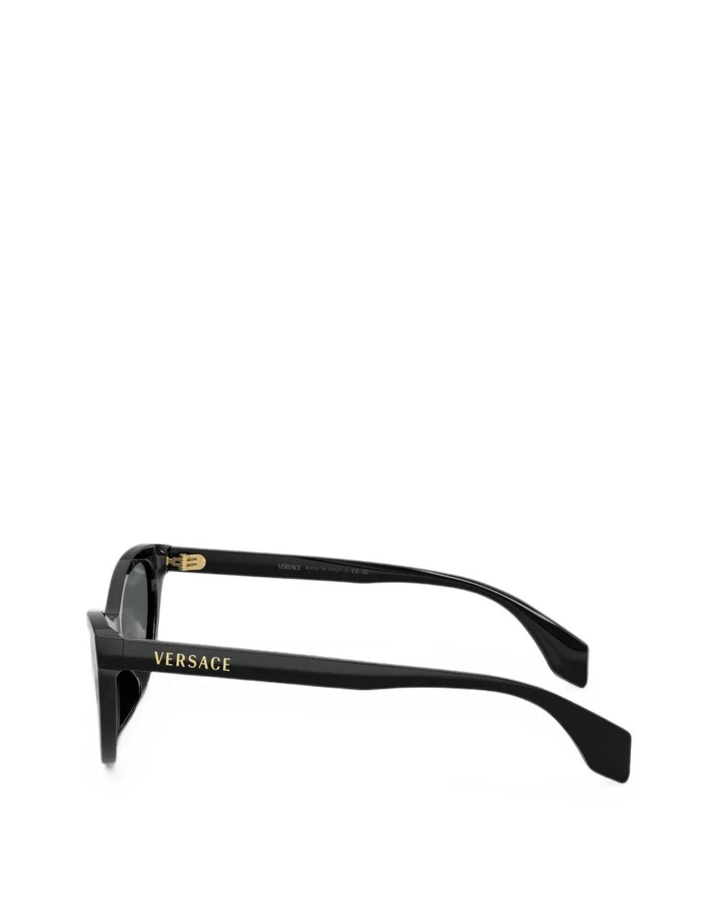Versace Gray Cat-Eye-Sonnenbrille