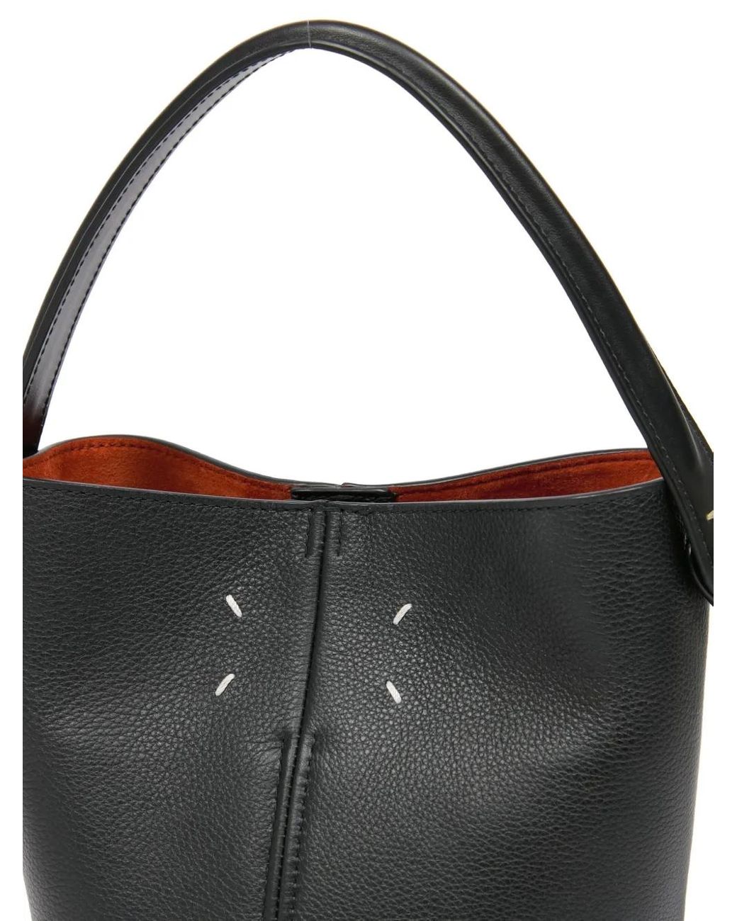 Maison Margiela Black Dress-Age Shoulder Bag