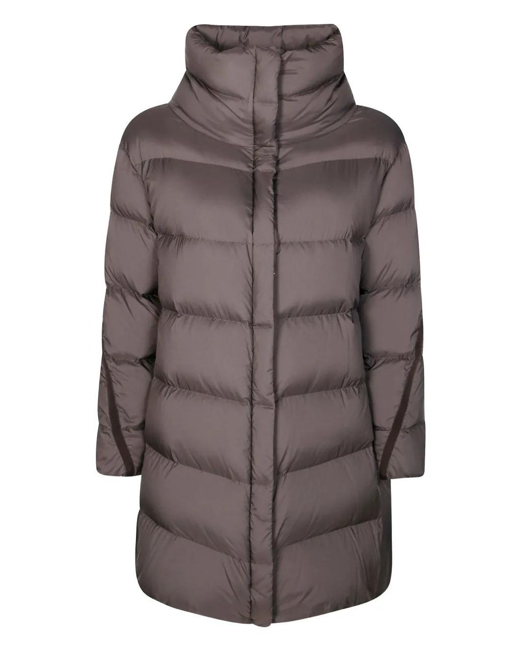 Cappotto Con Zip di Herno in Gray