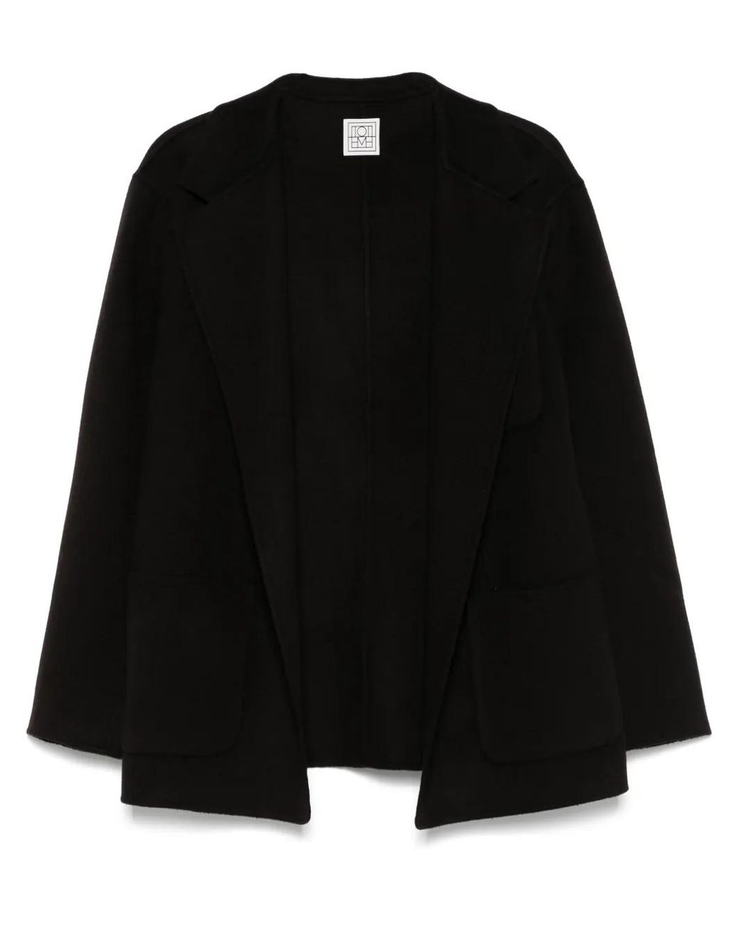 Totême Black Patch-Pocket Jacket