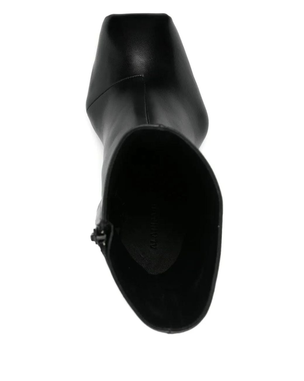 ALAINPAUL Black 75Mm Leather Boots