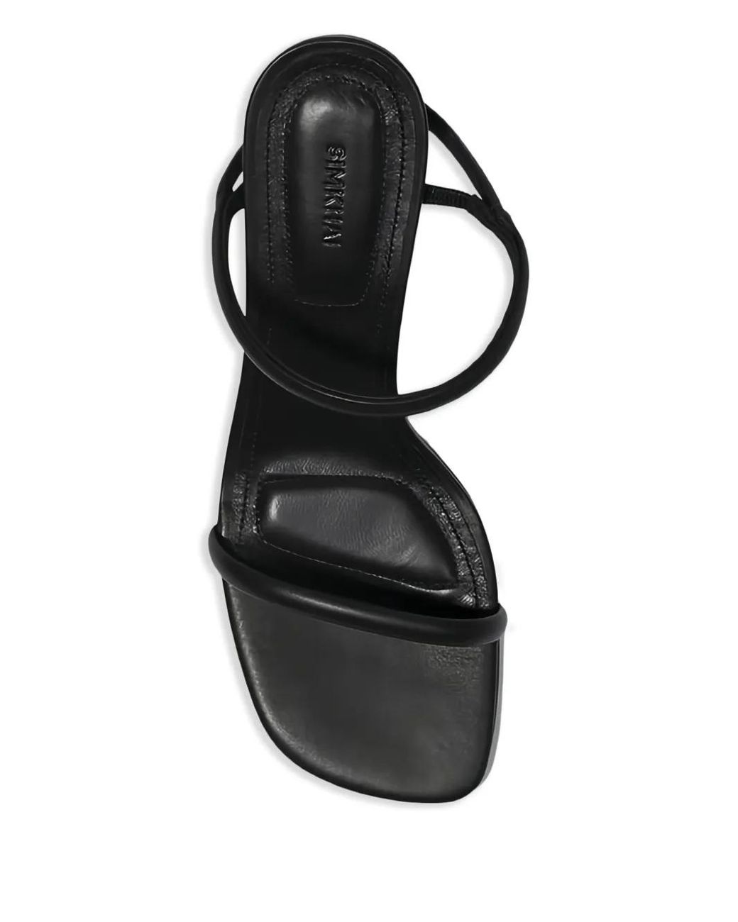 Jonathan Simkhai Black 65Mm Siren Strap Sandals