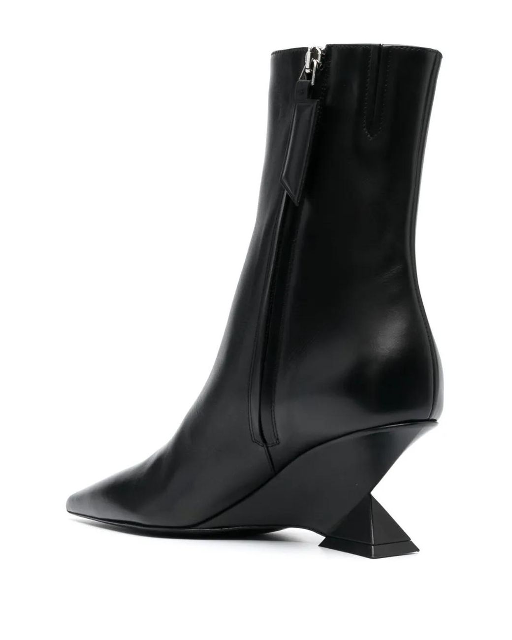 The Attico Black Boots