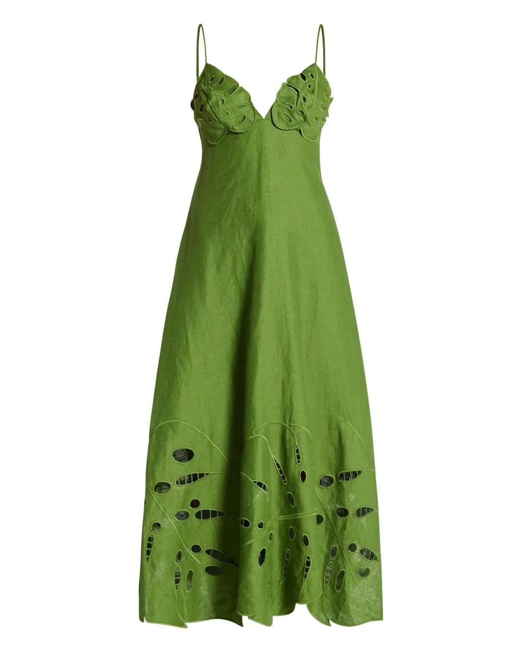 green emerald velvet dress Olive Leaf Print Square Neck Cut-Out Back Ruffle Tiered Maternity Midi –  PinkBlush