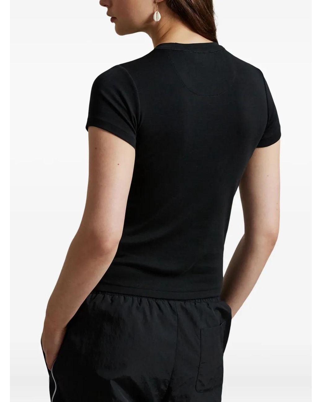 Polo Ralph Lauren Black Pony Graphic Crew-Neck T-Shirt