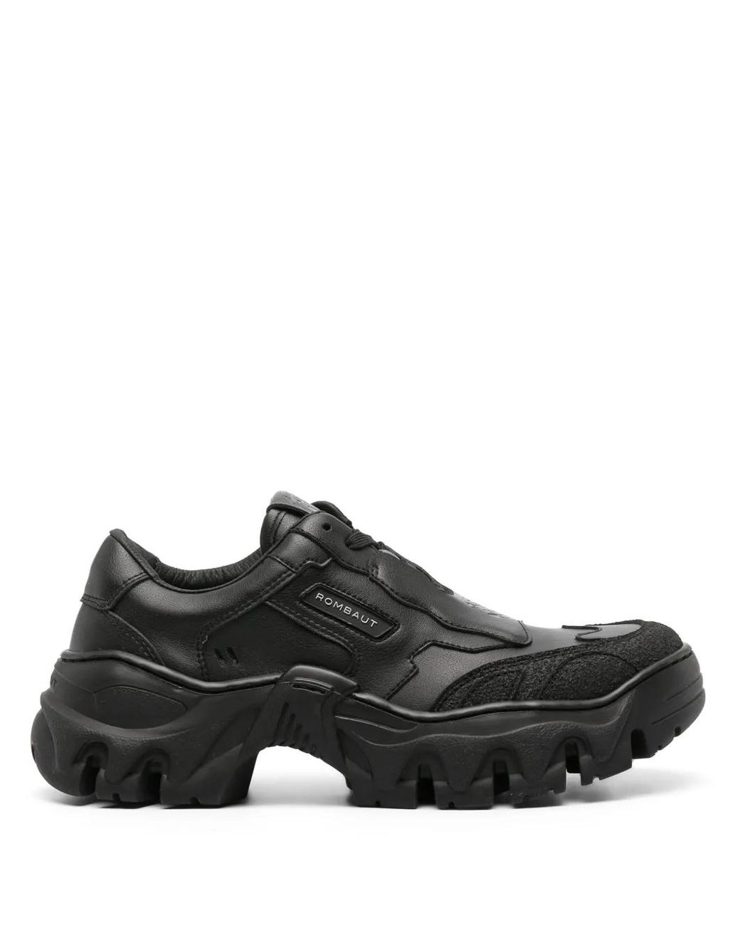 Rombaut Black Boccaccio Ii Panelled Sneakers