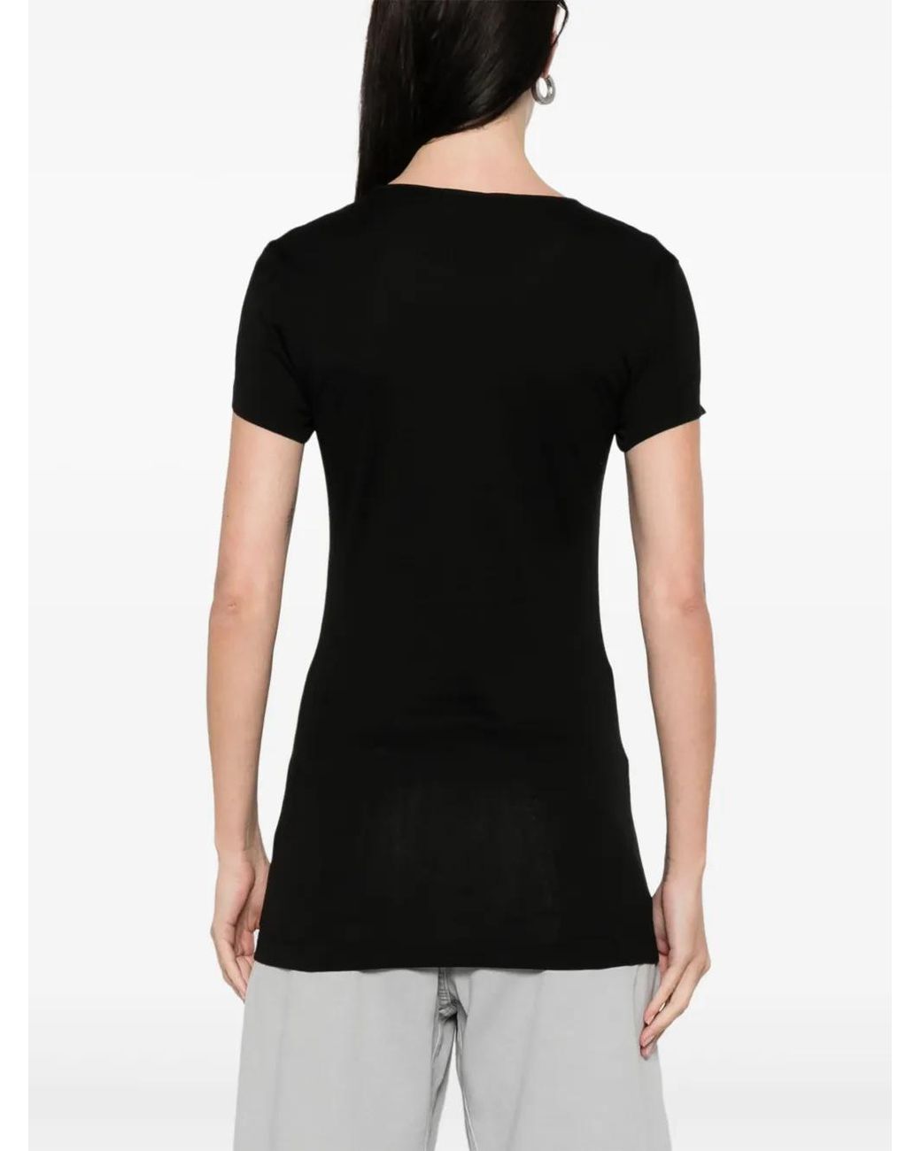 Lemaire Black Basic Mc T-Shirt
