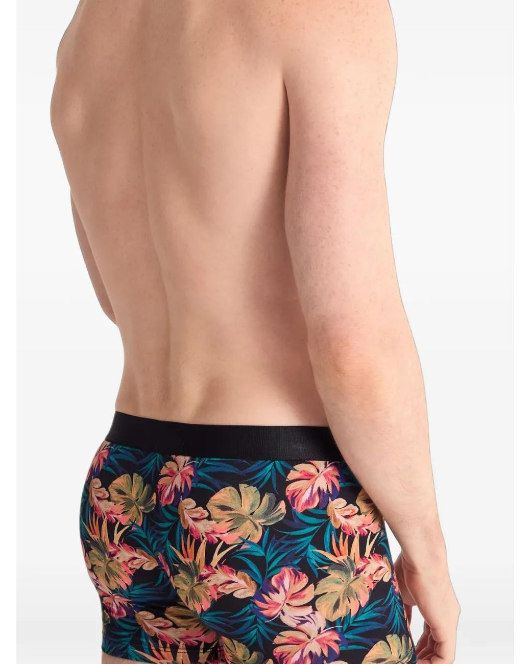 Boxer À Fleurs Aubade pour homme en coloris White
