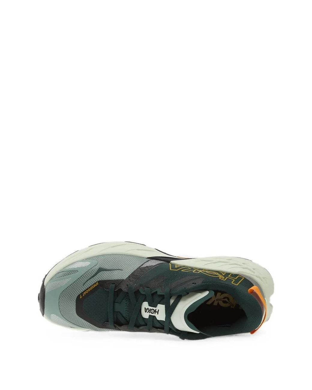 Hoka One One Green Speedgoat 7 Sneakers for men