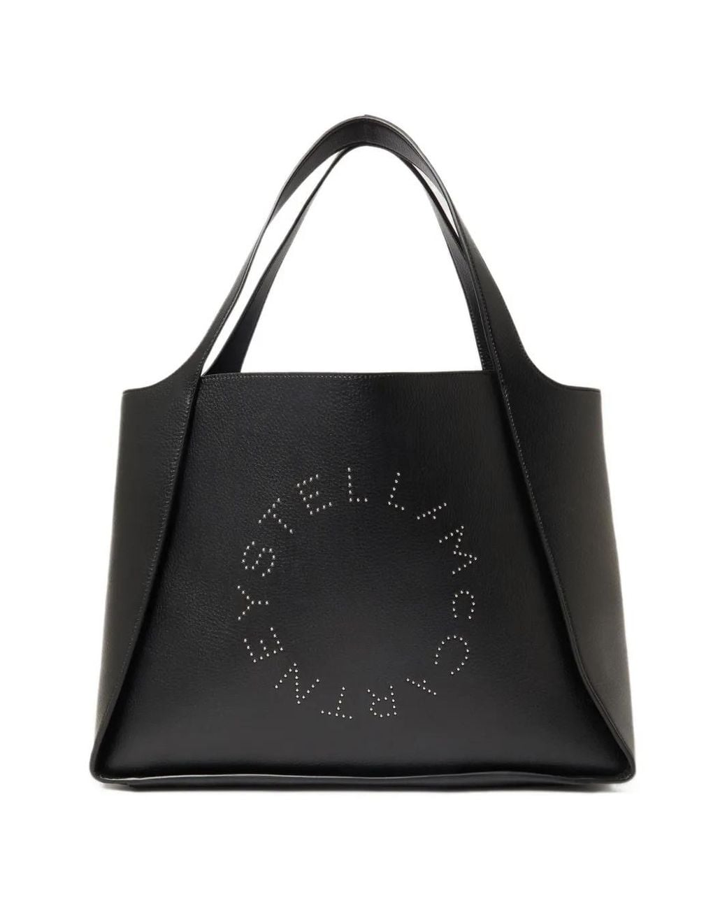 Stella McCartney Black Logo Tote Bag