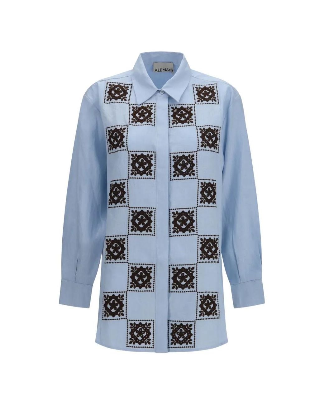 ALÉMAIS Grace Blouse in het Blue