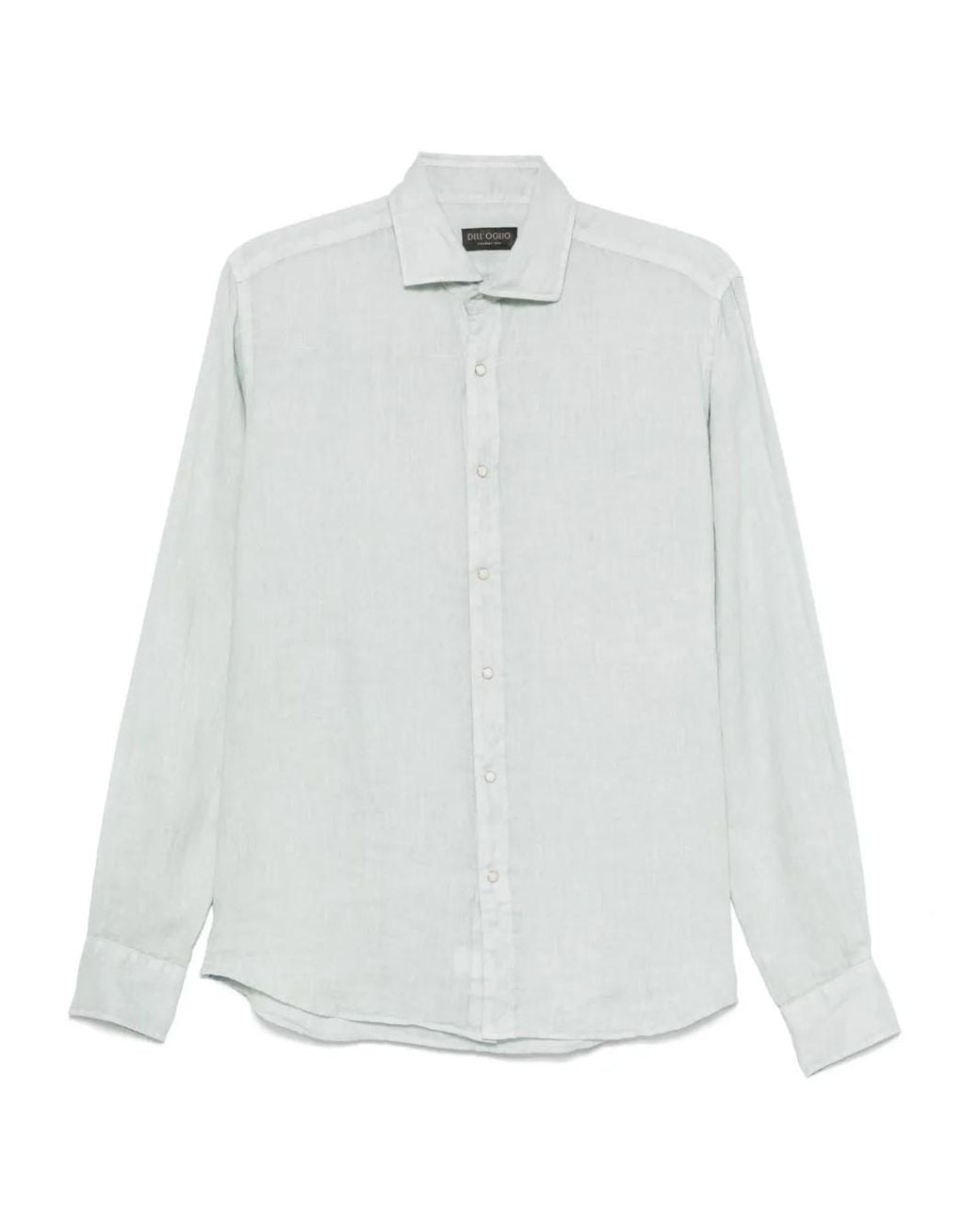 Dell'Oglio White Linen Shirt for men