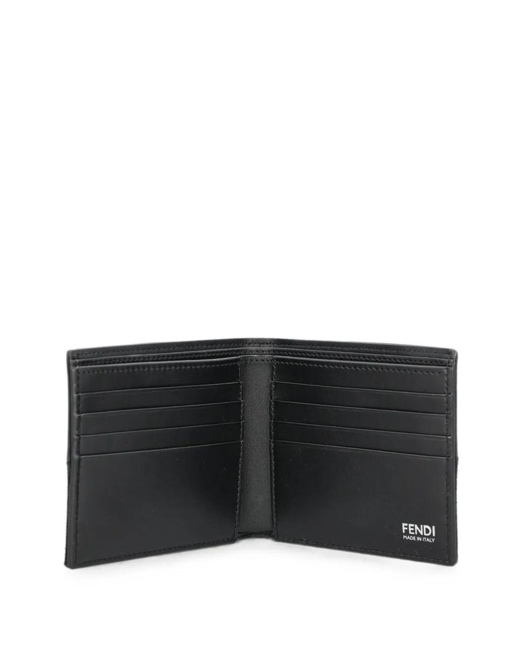 Fendi Black Bi-Fold Wallet for men