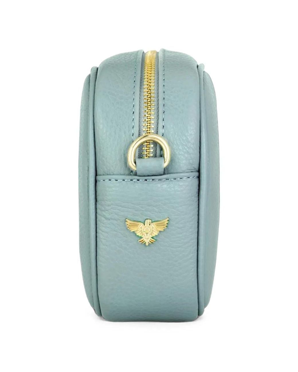 Apatchy London Blue The Tassel Leather Crossbody Bag
