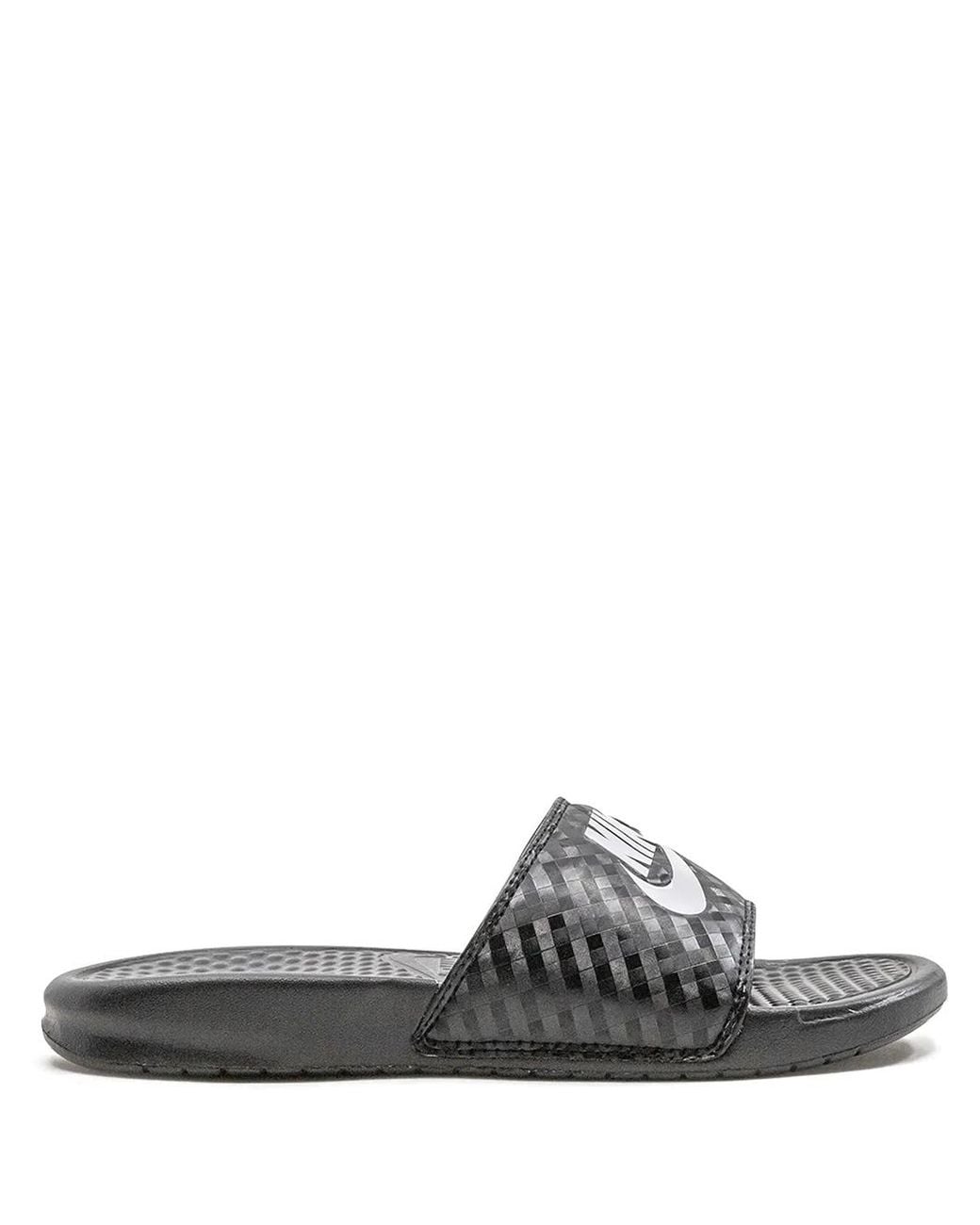 Nike White Benassi Jdi Sneakers