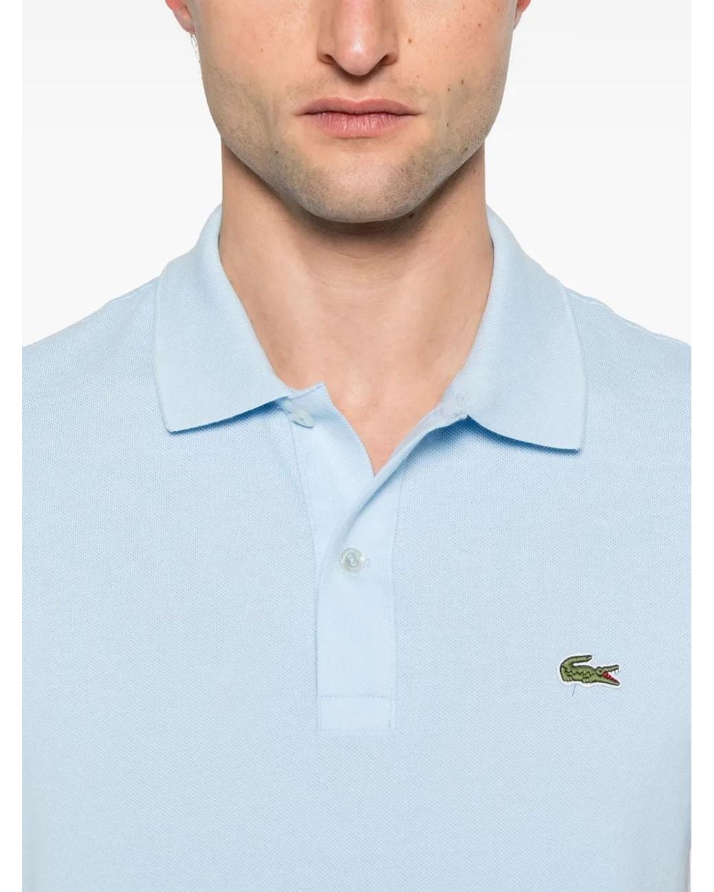 Lacoste Blue L.12.12 Polo Shirt for men