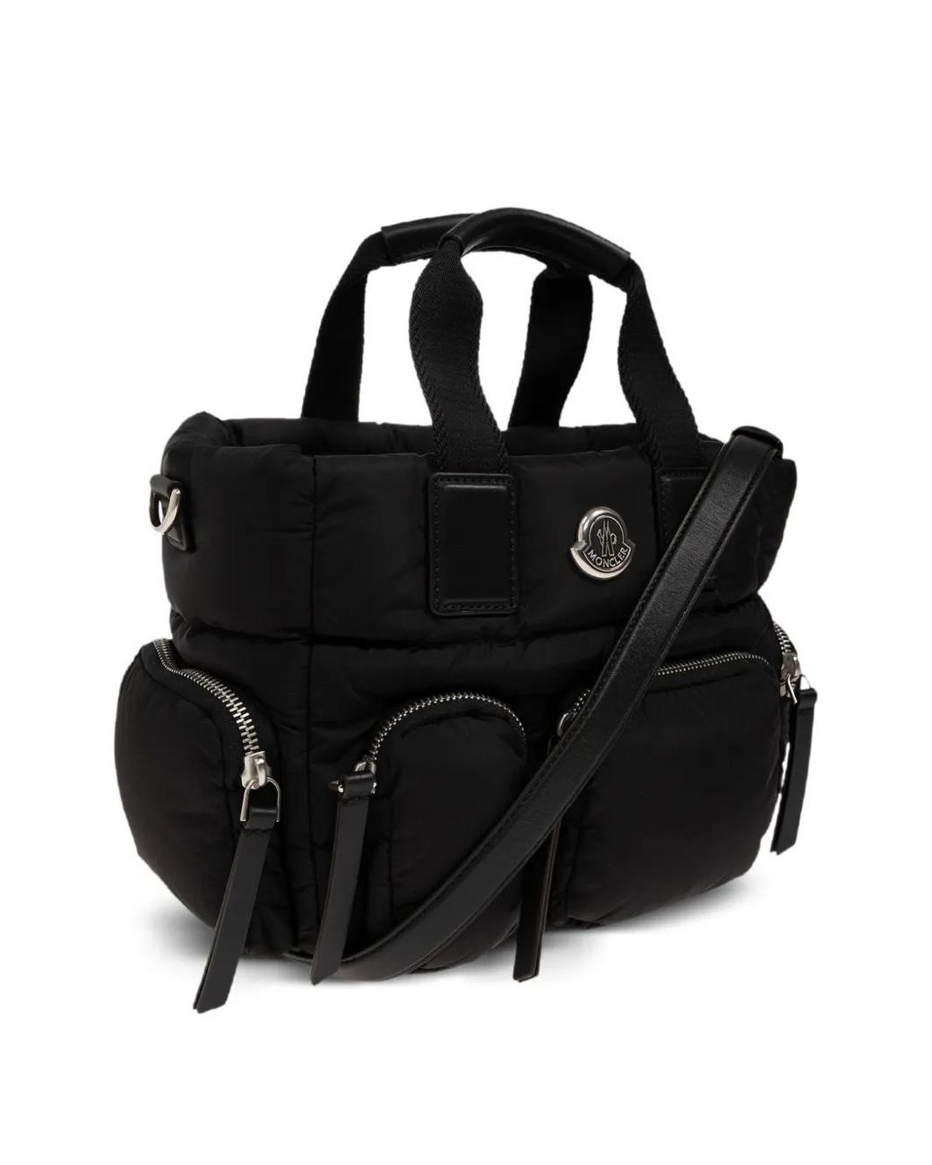 Moncler Black Caradoc Multi-Pocket Tote Bag