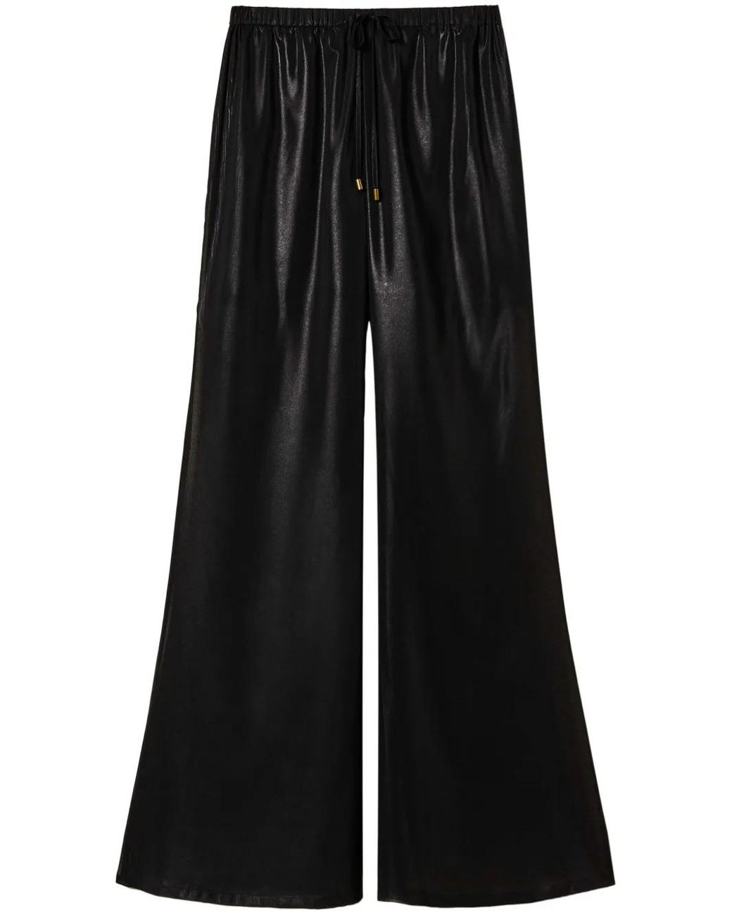Twinset Black Semi-Sheer Trousers