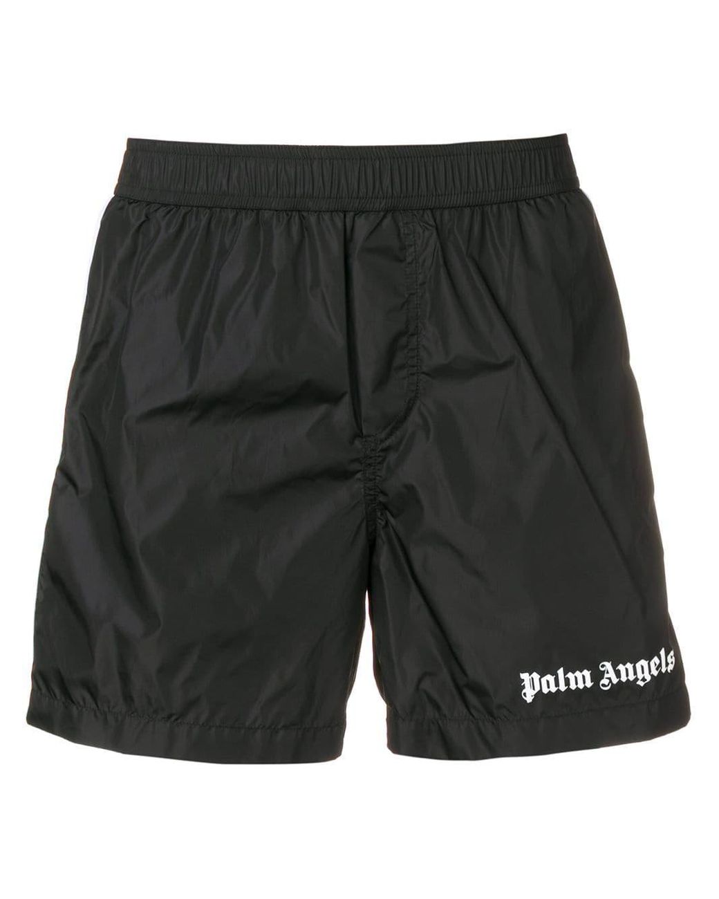 Palm Angels Zwembroek Met Logo in het Zwart voor heren | Lyst NL