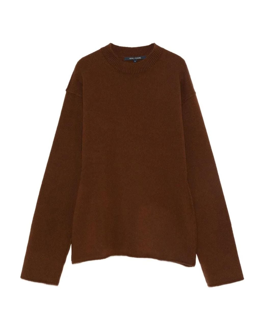 Sofie D'Hoore Brown Pullover Mit Rundem Ausschnitt