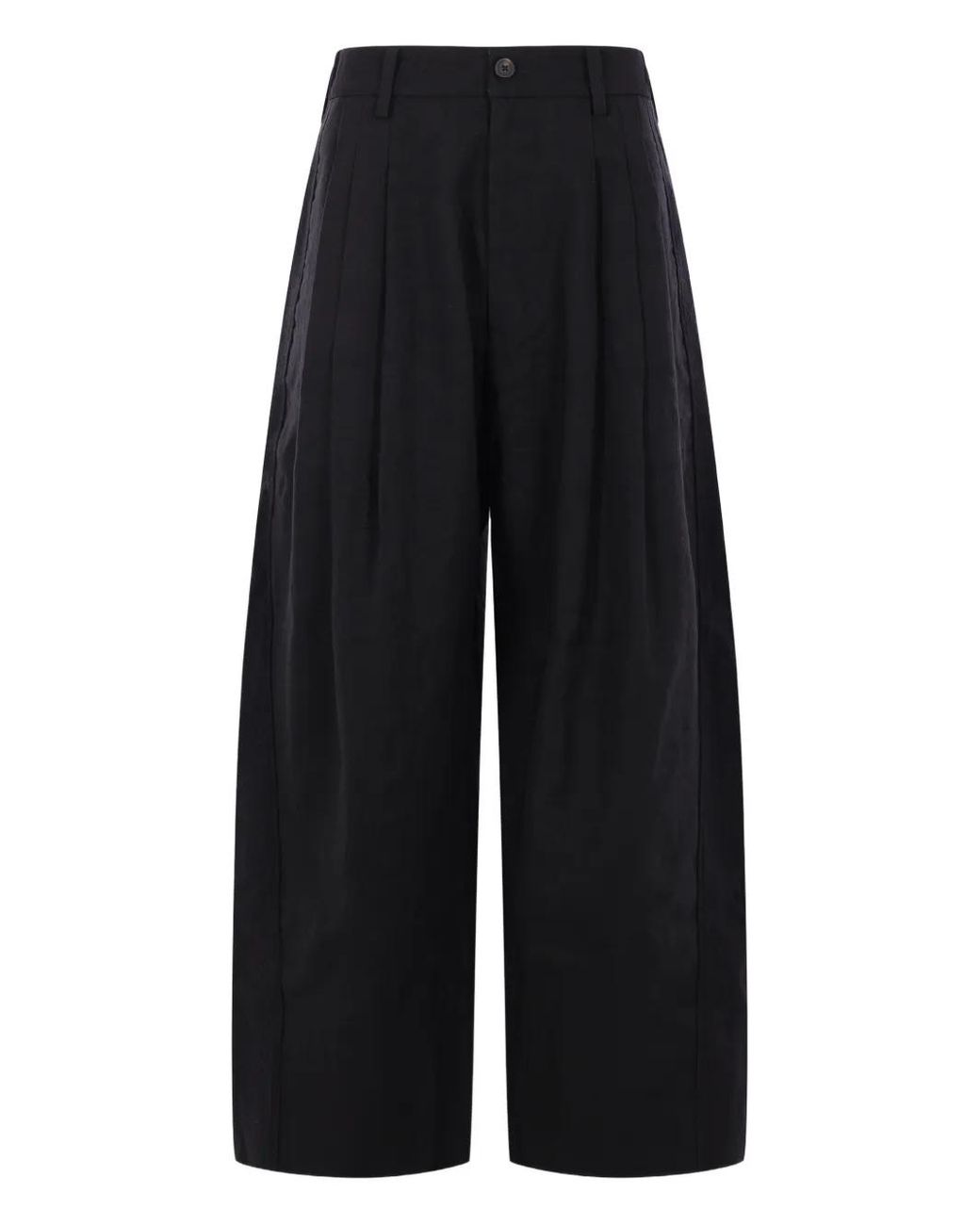 Ziggy Chen Belt-Loops Pleated Trousers in Blue for Men | Lyst UK