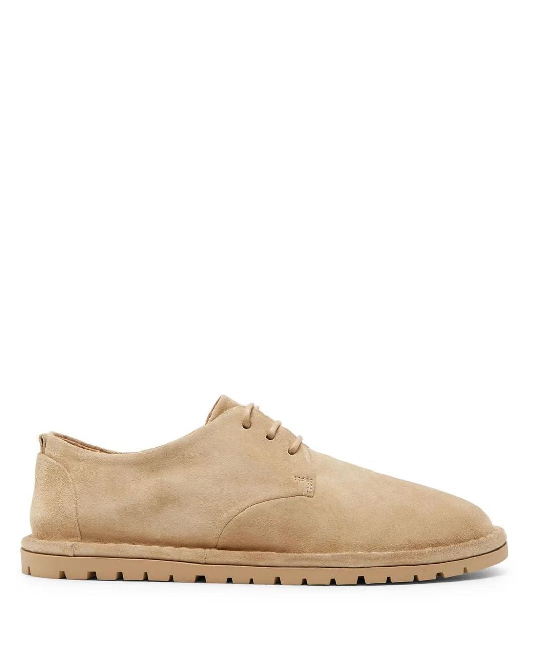 Marsèll Natural Sancrispa Suede Derby Shoes