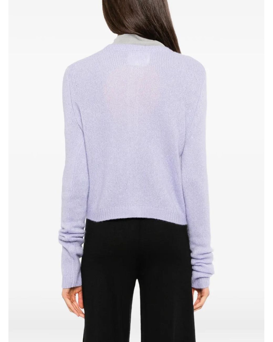 Lisa Yang Purple Cardigan Felicia