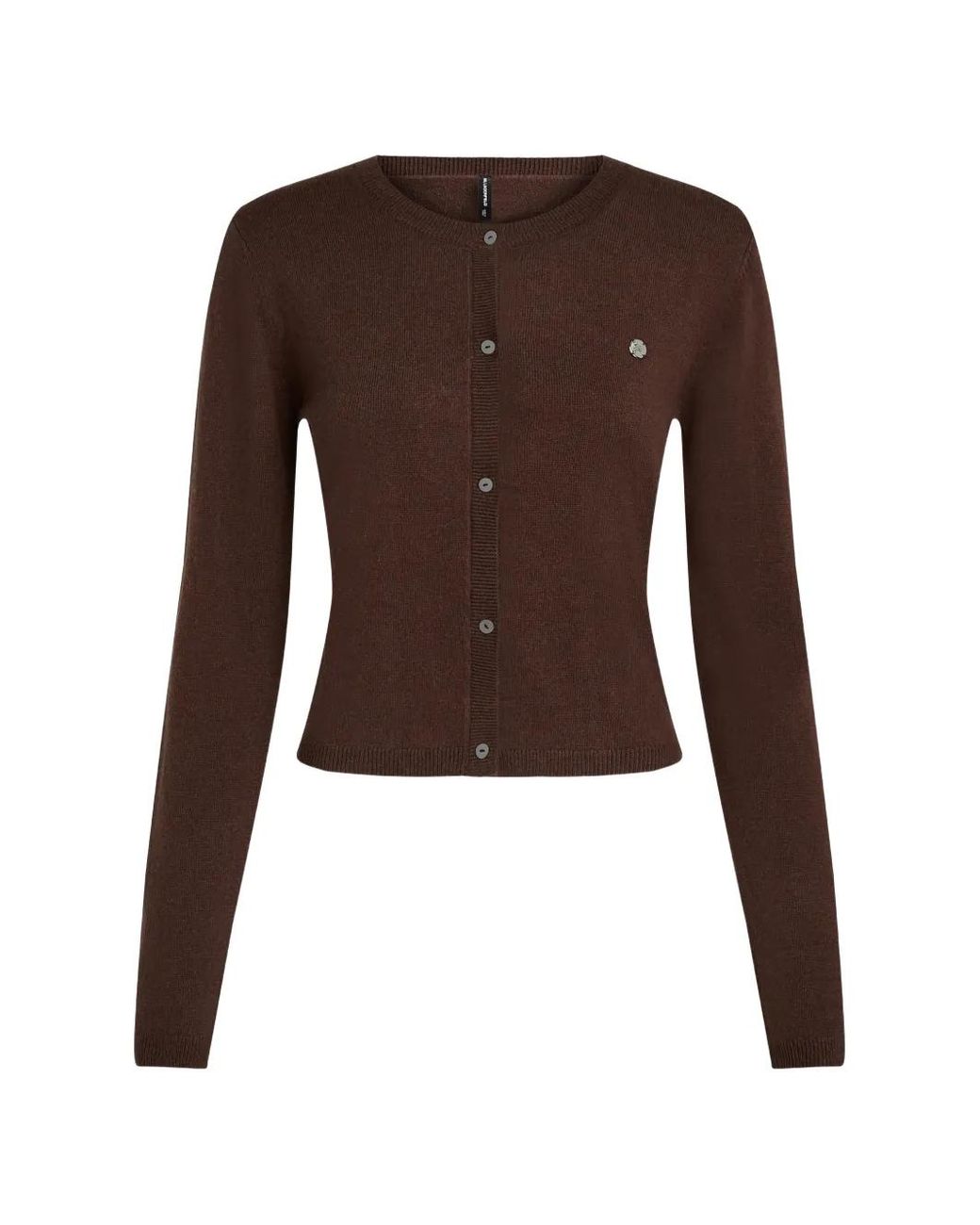 Karl Lagerfeld Brown Autograph Loungewear Cardigan