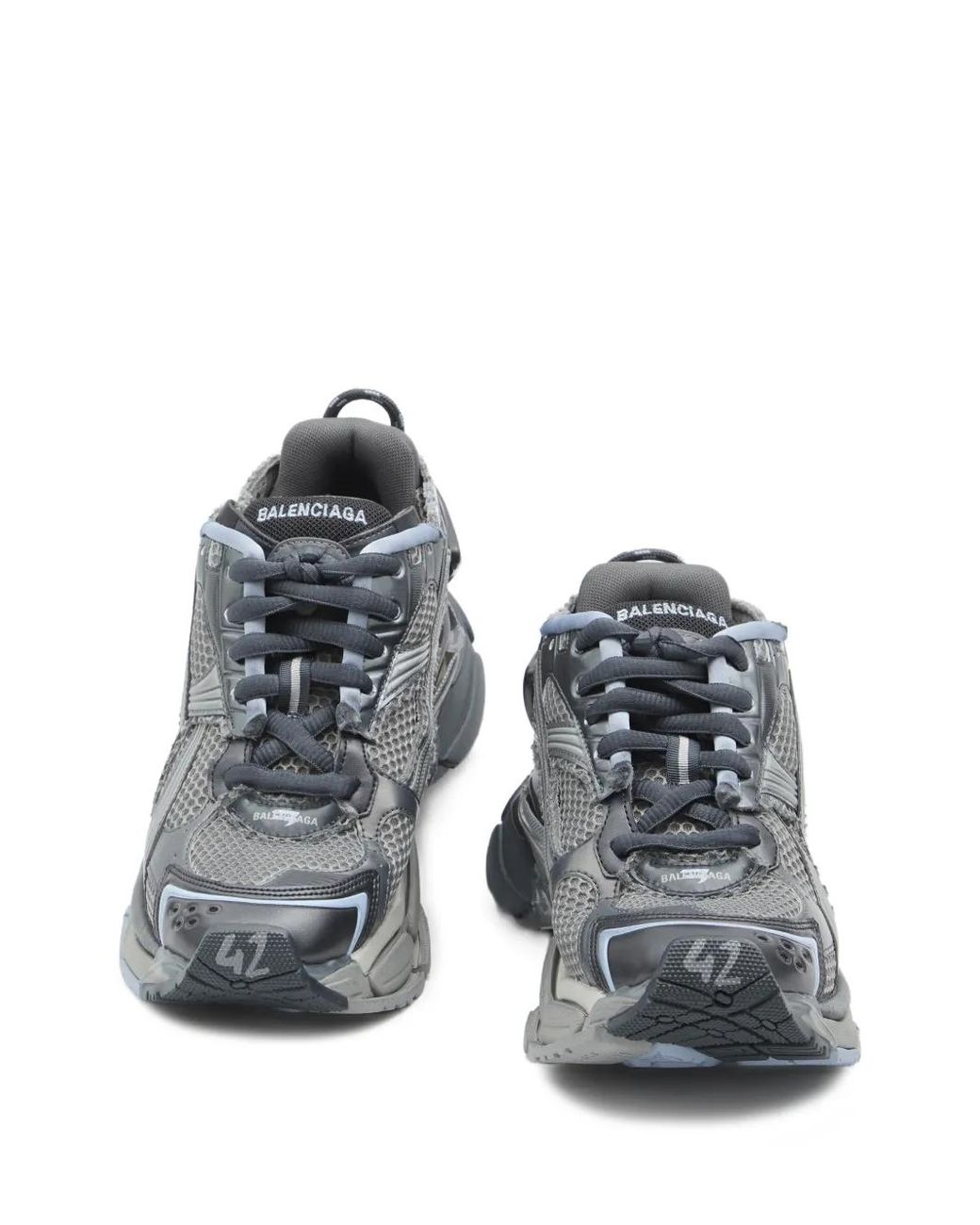Balenciaga Gray Runner Sneakers for men