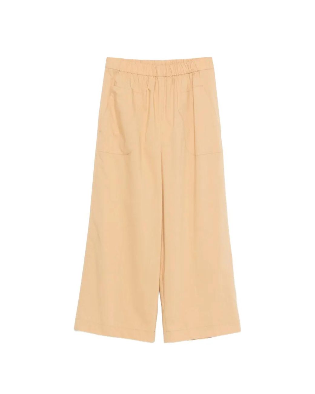 Akris Punto Natural Pantalon À Taille Élastiquée
