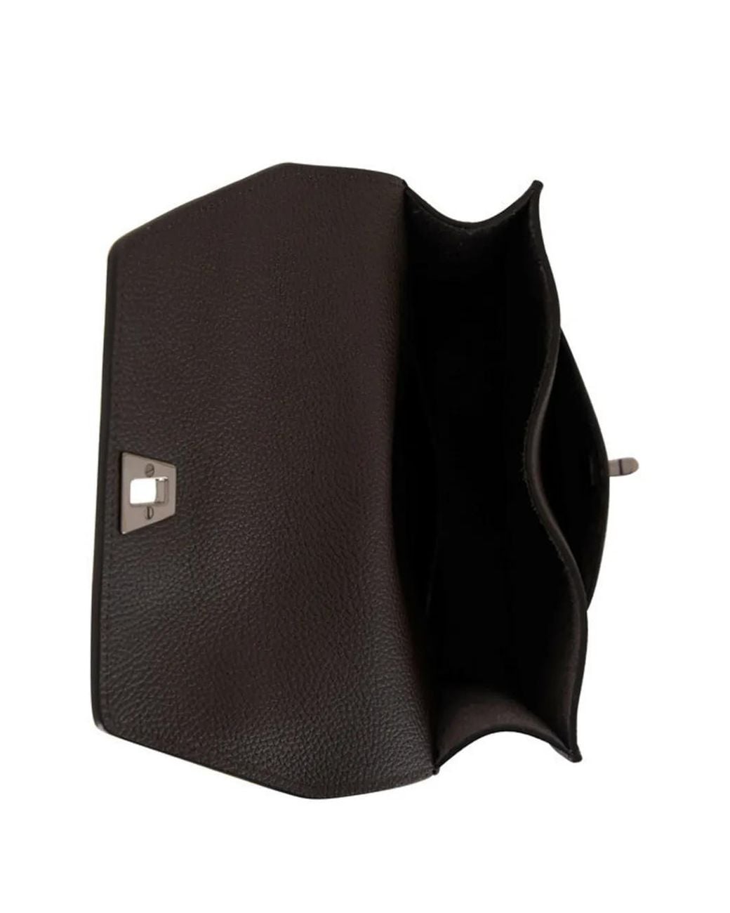 Akris Black Mini Anouk Leather Crossbody Bag