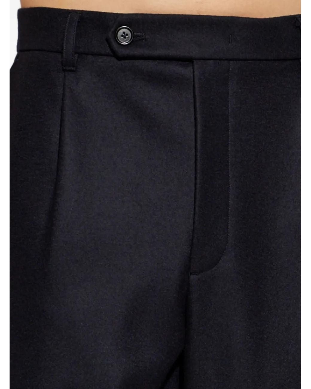 Jil Sander Blue Wool Trousers for men