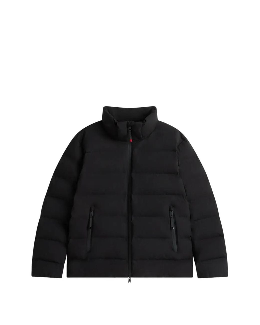 Tommy Hilfiger Black Quilted Hooded Down Jacket for men