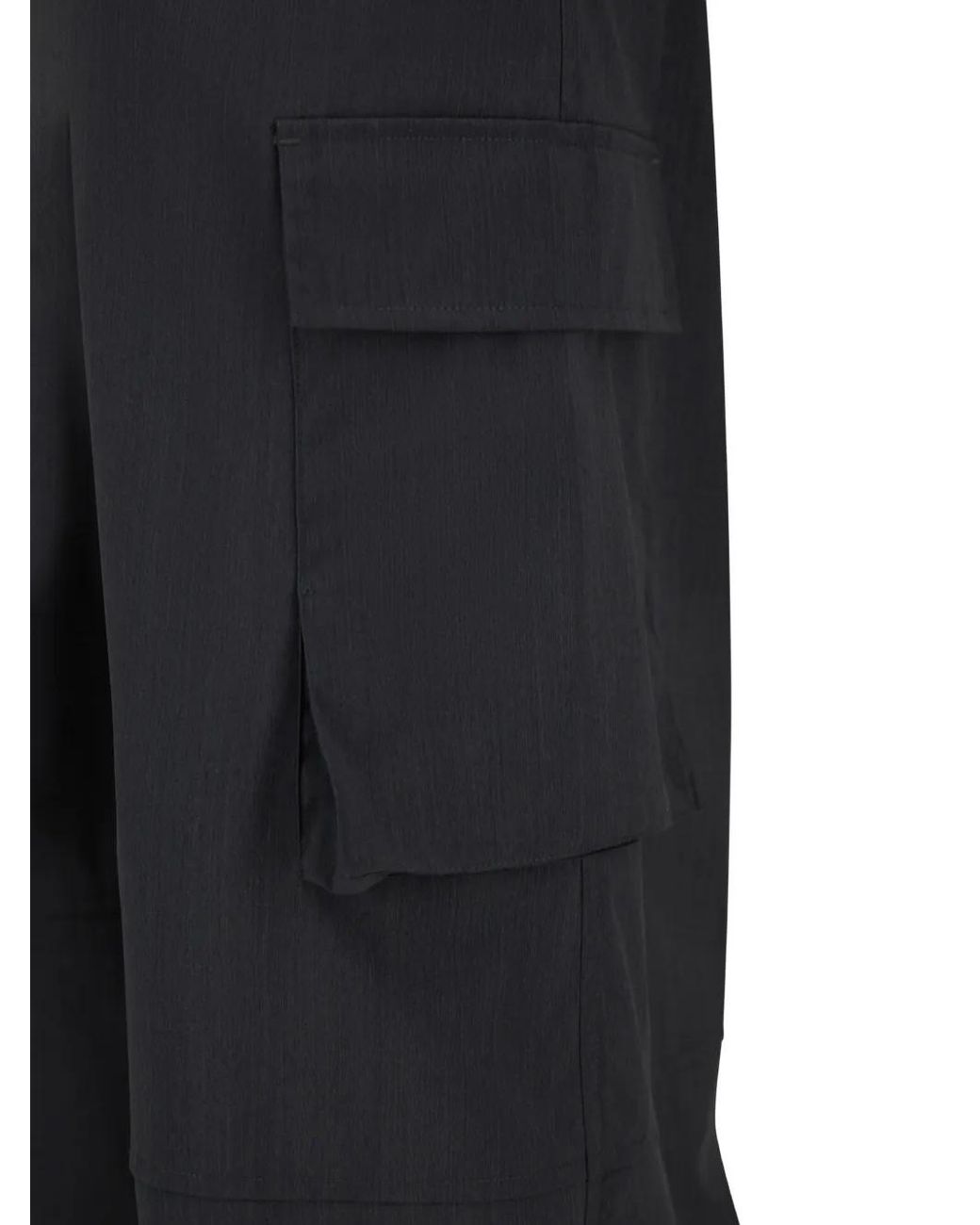 Pantalones Cargo Con Cordón Herno de color Blue