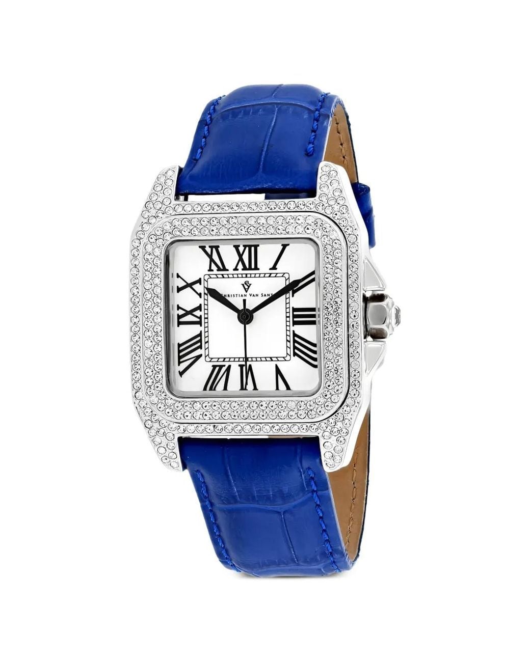Christian Van Sant Blue Radieuse 41Mm Watch