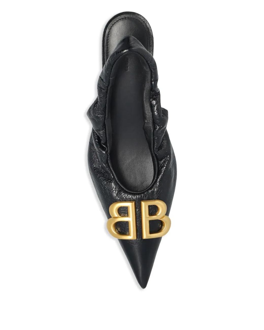 Balenciaga Black Monaco 50Mm Slingback Pumps