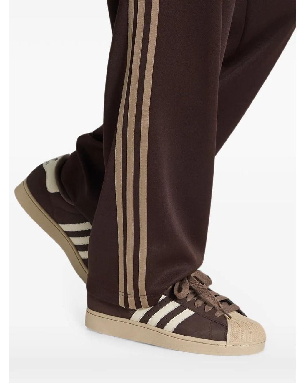 Adidas Brown Pantalon De Jogging Adicolor for men
