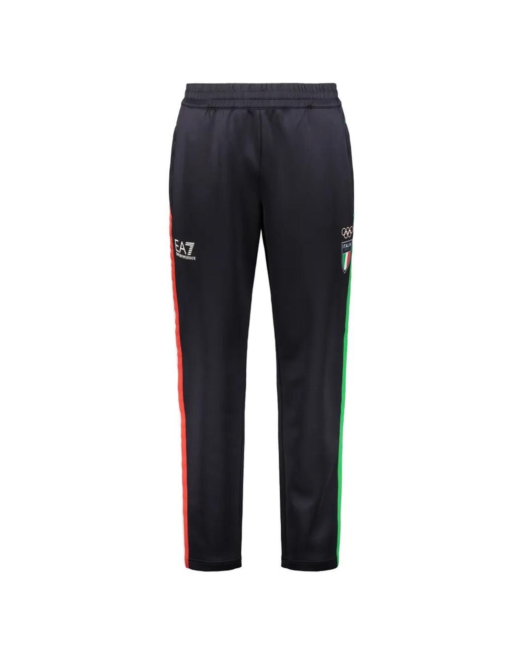 EA7 White Graphic-Print Tracksuit Set for men