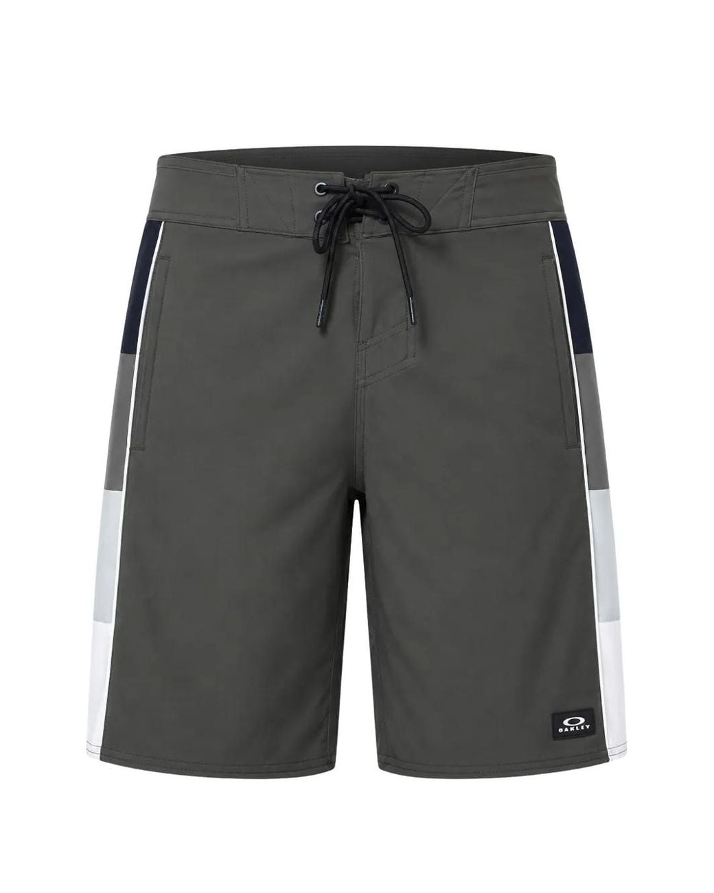 Oakley Gray Block Grad Board Shorts for men