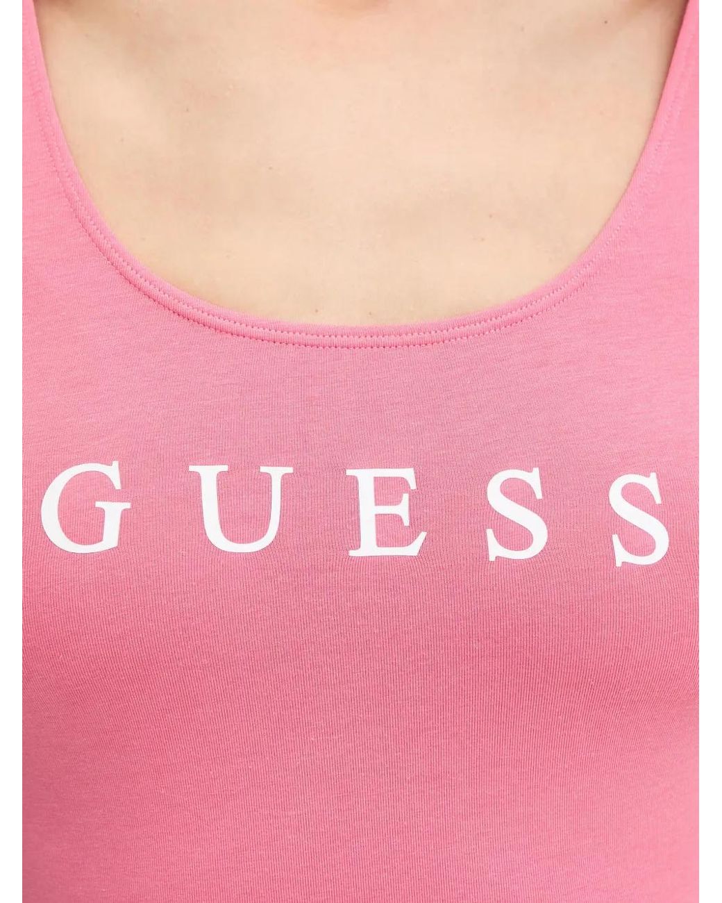 Guess Pink Carrie Logo-Print Pajamas