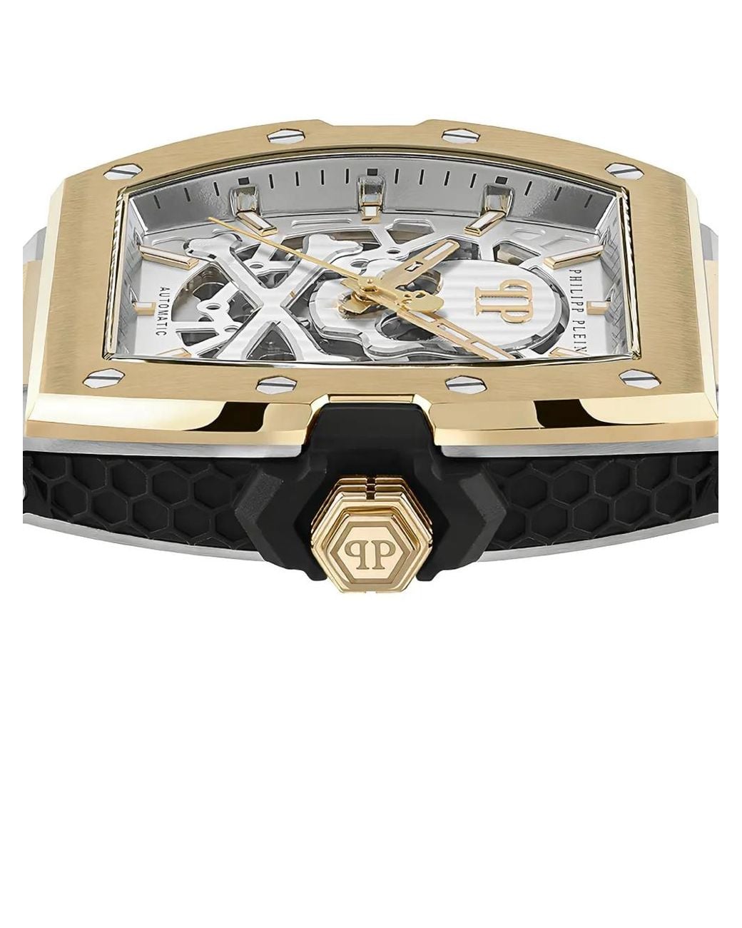 Philipp Plein Metallic Stainless Steel The $Keleton 2.0 Watches for men