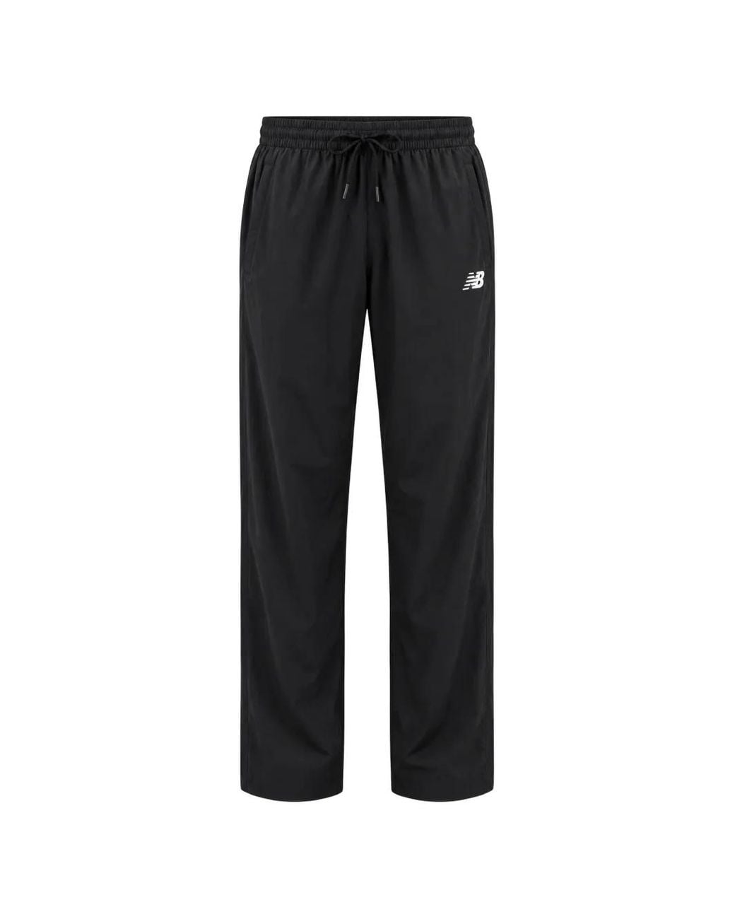 New Balance Black Logo-Print Track Pants for men